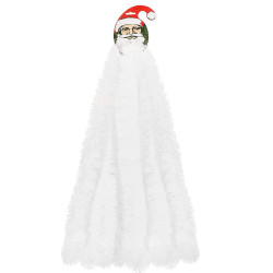 Vianočná reťaz Girlanda extra hustá 6m, biela