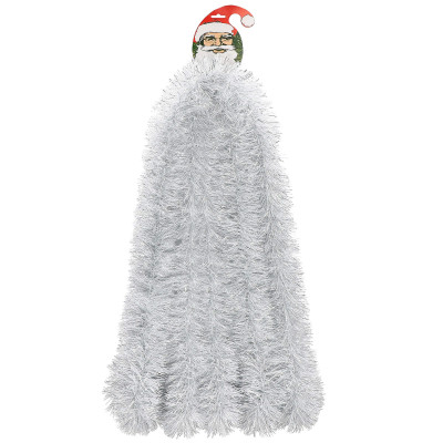 Vianočná reťaz Girlanda extra hustá 6m, šedá