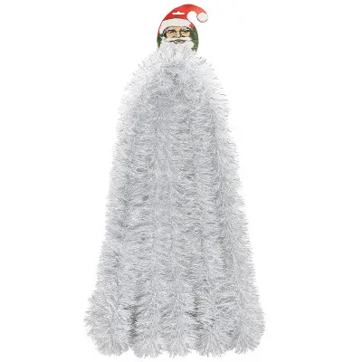 Vianočná reťaz Girlanda extra hustá 6m, šedá