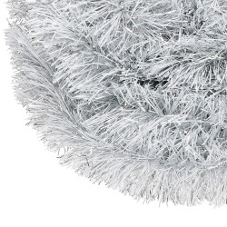 Vianočná reťaz Girlanda extra hustá 6m, šedá
