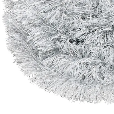 Vianočná reťaz Girlanda extra hustá 6m, šedá