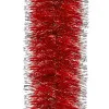 Vianočná reťaz Girlanda extra hustá 6m, červeno-biela