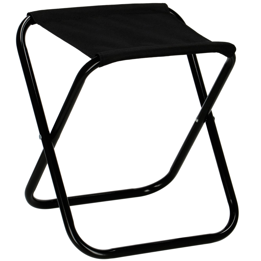 Turistická skladacia stolička SPRINGOS TRIP čierna