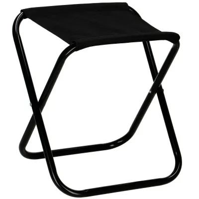 Turistická skladacia stolička SPRINGOS TRIP čierna