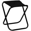 Turistická skladacia stolička SPRINGOS TRIP čierna
