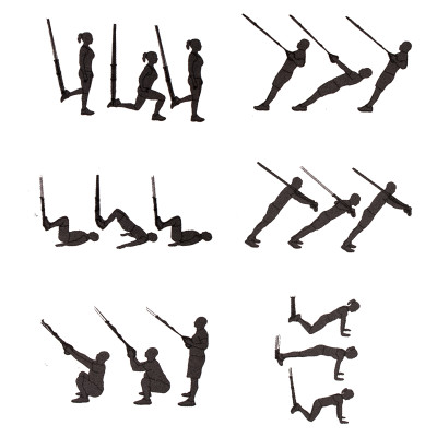 Závesný posilňovací systém SPRINGOS TRR PRO