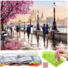 Diamantové maľovanie 40x30 cm, Nábrežie Springos DIY