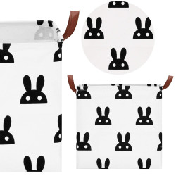 Úložný kôš 36l, králiky SPRINGOS HA0107