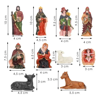 Vianočné Betlehem 10 figúrok