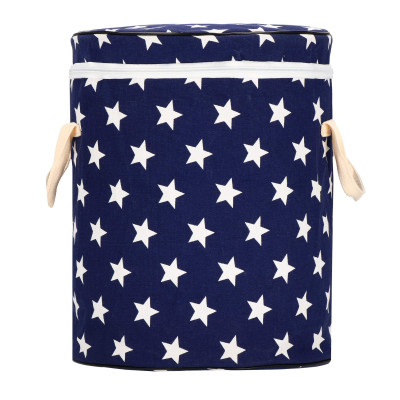 Úložný kôš 43l, modrý s hviezdami SPRINGOS HA0135