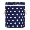 Úložný kôš 43l, modrý s hviezdami SPRINGOS HA0135