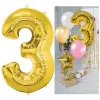 Párty balónik 3, zlatý SPRINGOS PS0028