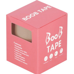 Push-up páska na prsia 10cm x 5m, béžová SPRINGOS BOOB