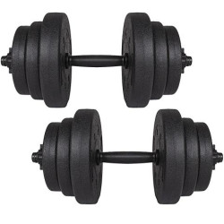 Súprava činiek 2x10 kg SPRINGOS COMPOSITE