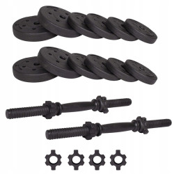 Súprava činiek 2x10 kg SPRINGOS COMPOSITE