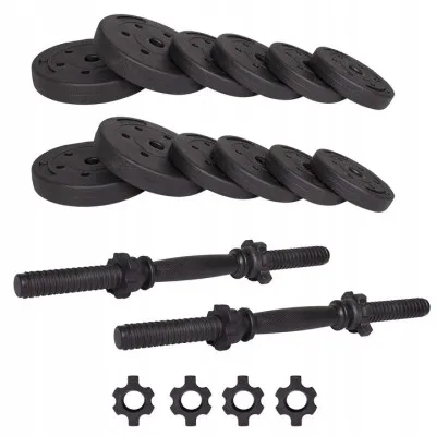 Súprava činiek 2x10 kg SPRINGOS COMPOSITE