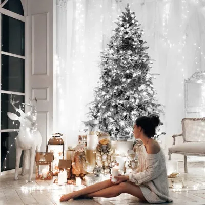 LED reťaz Nano - 20m, 200LED, 8 funkcií, IP44, studená biela