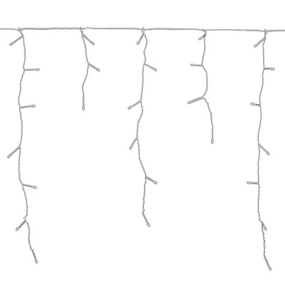 LED kvaple - 14,5m, 300LED, 8 funkcií, IP44, teplá biela