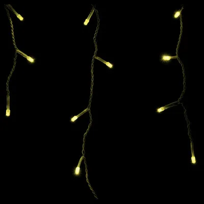 LED kvaple - 22,5m, 500LED, 8 funkcií, IP44, teplá biela