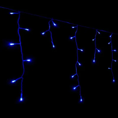 LED kvaple - 22,5m, 500LED, 8 funkcií, IP44, modrá
