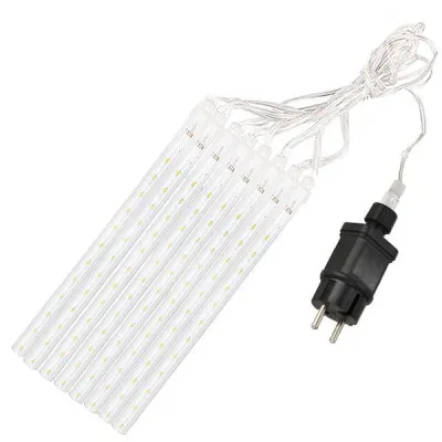 LED cencúle 8ks - 3m, 144LED, IP44, multicolor