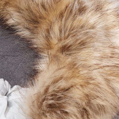 Zimný fusak s kožúškom 4v1 SPRINGOS WING svetlo šedý