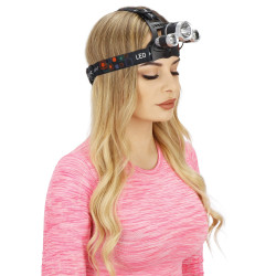 Nabíjacia aku čelovka SPRINGOS CS0059