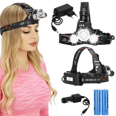 Nabíjacia aku čelovka SPRINGOS CS0059