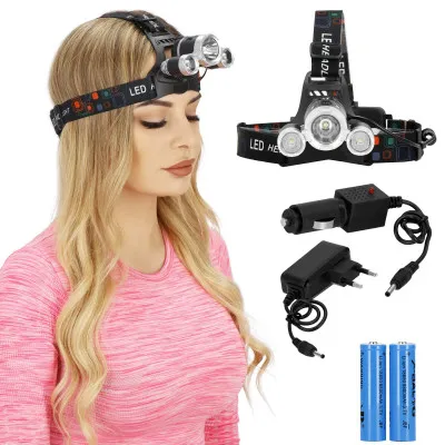 Nabíjacia aku čelovka SPRINGOS CS0059