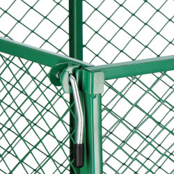 Záhradný vozík 400 kg, zelený SPRINGOS GA0011