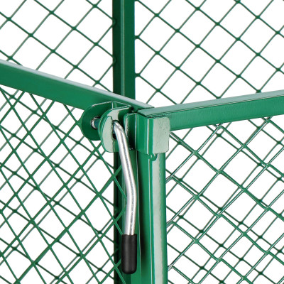 Záhradný vozík 400 kg, zelený SPRINGOS GA0011