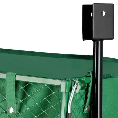 Záhradný vozík 400 kg, zelený SPRINGOS GA0011
