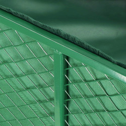 Záhradný vozík 400 kg, zelený SPRINGOS GA0011