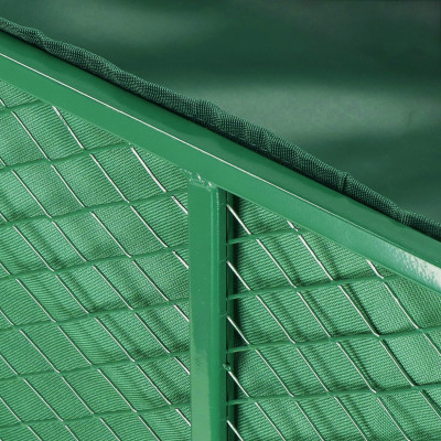 Záhradný vozík 400 kg, zelený SPRINGOS GA0011