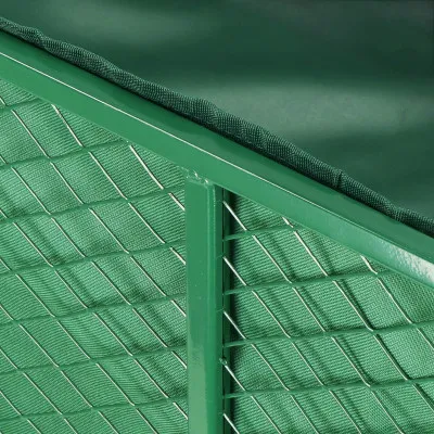 Záhradný vozík 400 kg, zelený SPRINGOS GA0011