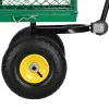 Záhradný vozík 400 kg, zelený SPRINGOS GA0011