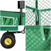Záhradný vozík 400 kg, zelený SPRINGOS GA0011
