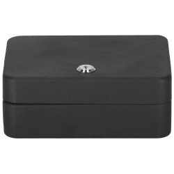 Skrinka na kľúče 20 háčikov, čierna SPRINGOS TX5029