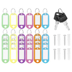 Skrinka na kľúče 48 háčikov, biela SPRINGOS TX5031