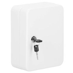 Skrinka na kľúče 48 háčikov, biela SPRINGOS TX5031