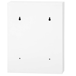 Skrinka na kľúče 42 háčikov, biela SPRINGOS TX5034