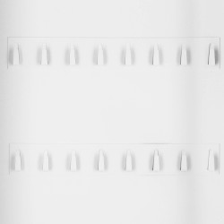 Skrinka na kľúče 64 háčikov, biela SPRINGOS TX5035