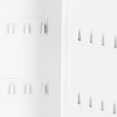 Skrinka na kľúče 64 háčikov, biela SPRINGOS TX5035