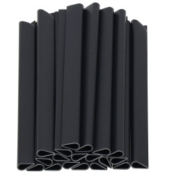 Montážne klipy na plot 19x1, 5 cm, sada 20ks, antracitové SPRINGOS FN0006