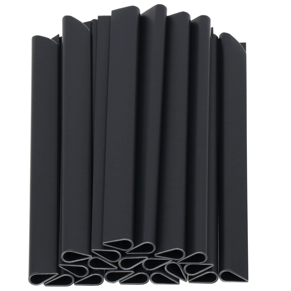 Montážne klipy na plot 19x1, 5 cm, sada 20ks, antracitové SPRINGOS FN0006