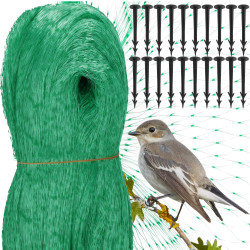 Sieť proti vtákom 10x20 m + 20 kolíkov SPRINGOS AB0003