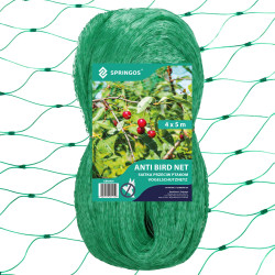 Sieť proti vtákom 4x5 m SPRINGOS AB0004