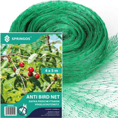 Sieť proti vtákom 4x5 m SPRINGOS AB0004