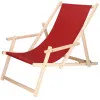 Záhradné drevené lehátko SPRINGOS TORINO vínové