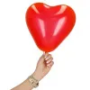 Párty balóniky SRDCE, červené, súprava 100ks SPRINGOS PS0036